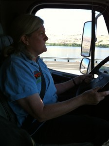 Mary Driving RV