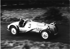 Willis reworked the suspension, changed to hydraulic brakes with alloy drums to go along with the lightweight body. The car now weighed 1100 lbs. Willis achieved a 2nd in class at the Prescott Hillclimb in September, 1949 with a time of 52.12 seconds.