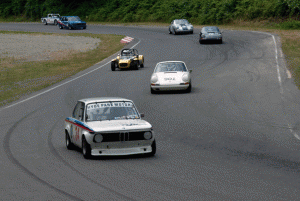 #34 leading a bunch of Group 4 cars. That's Pat Costin following me in his 911.